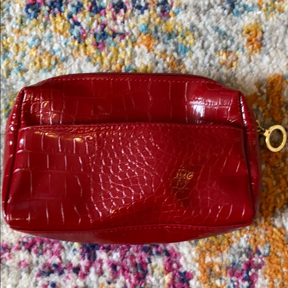 FREE Estée Lauder Red Imitation Crocodile bag